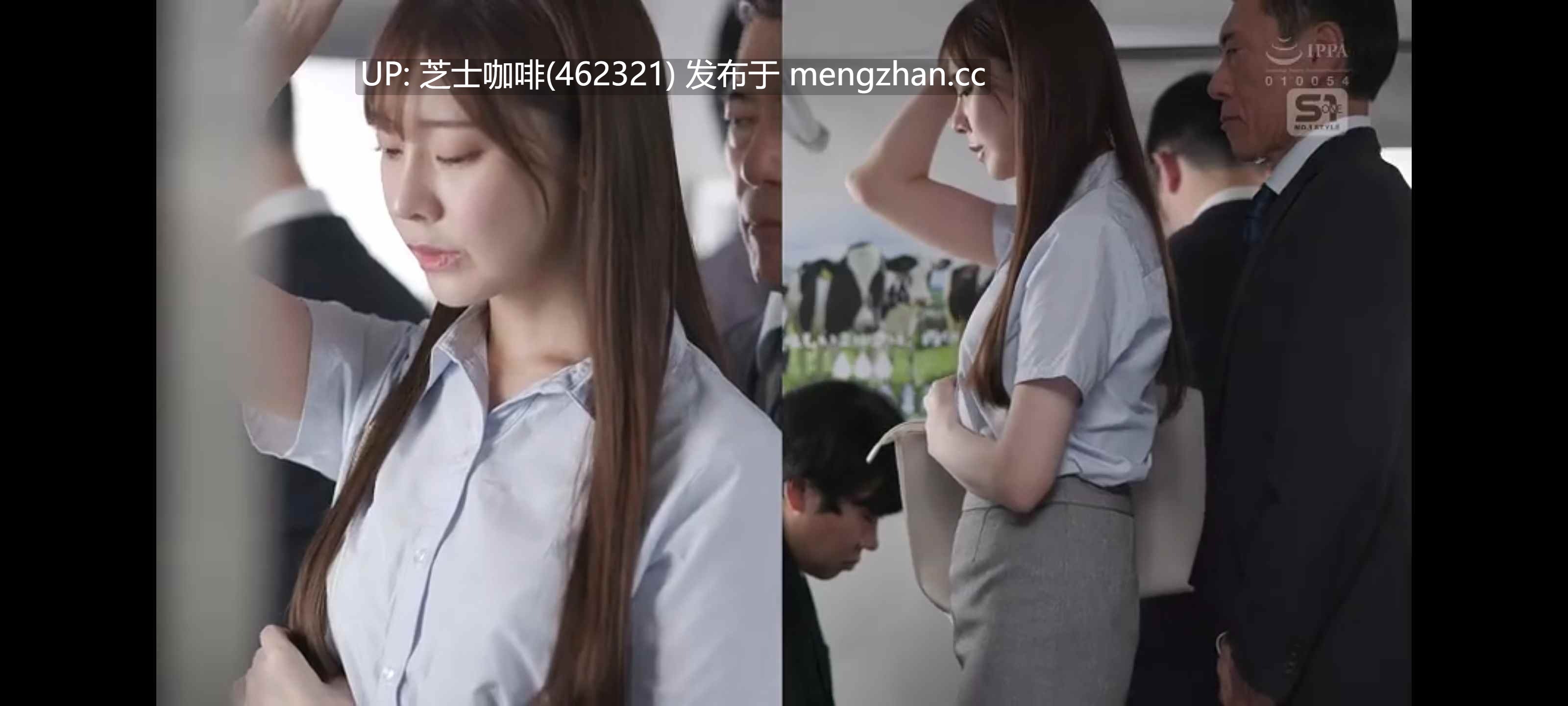 IPPA 010054 C 和往常一样 通勤电车. 平时的 熟悉的风景。 直到遇见这个女人。 初老上班族，临近退休年龄的痴汉狂操