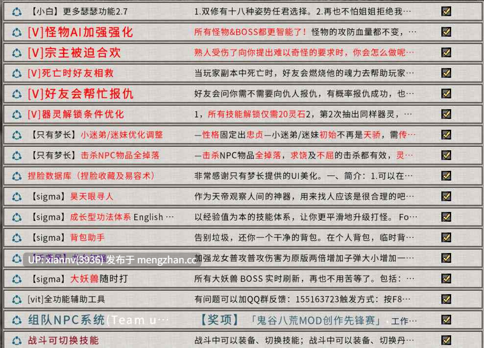 鬼谷八荒官方中文版+全DLC+自己整合的MOD+修改器 v1.2.111(pc)-第5张图片-萌站 鬼谷八荒官方中文版+全DLC+自己整合的MOD+修改器 v1.2.111(pc)-第5张图片-萌站