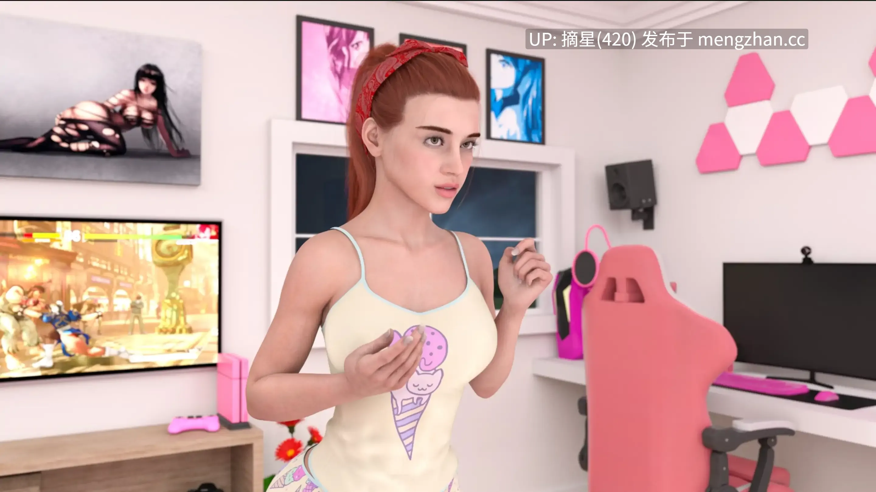 萌站汉化【欧美SLG/AI汉化/3D】火药鸡尾酒0.8.0 AI汉化版【PC/12.5G/更新】