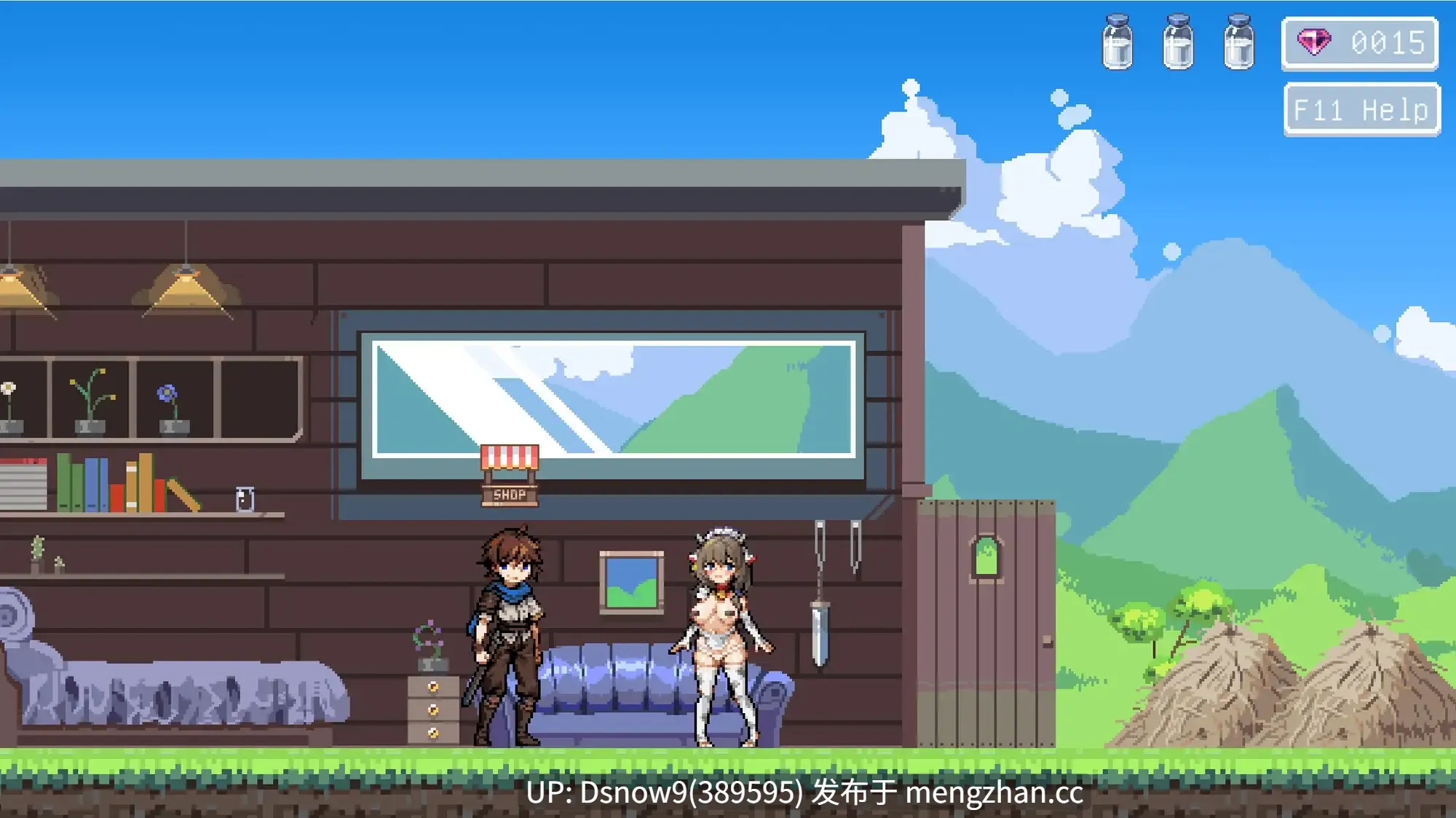 [ACT/动态/官中] 牛娘ミルフィの淫欲トラップ調教～触手×媚薬×拘束で絶頂搾り！～ [PC/891M]-第8张图片-萌站