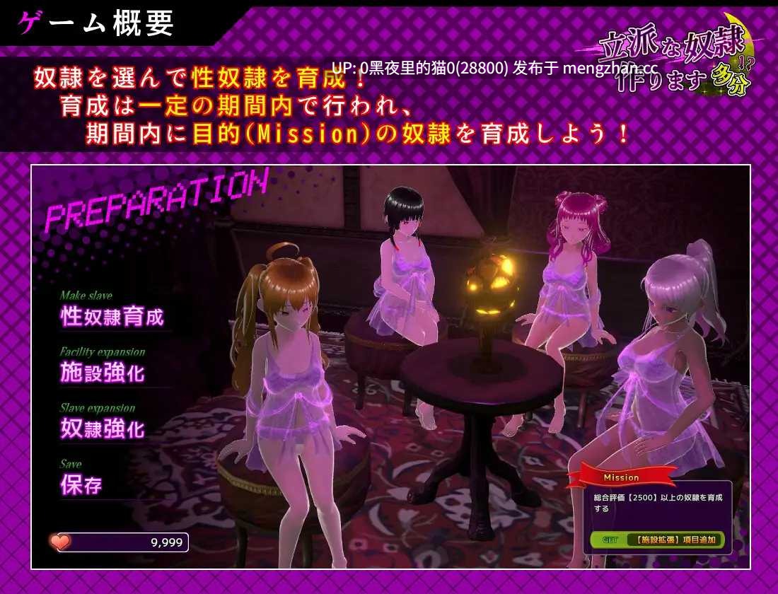 【PC/RPG/3D/女仆/奴隶/风俗泡泡裕】立派な奴○作ります 多分-第4张图片-萌站