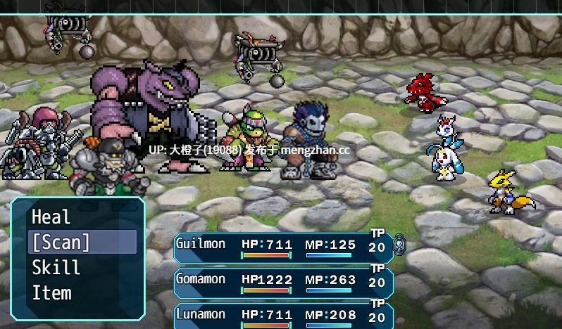 [RPG汉化PC][数码宝贝]吉尔蒙的最终幻想 Guilmon's Final Fantasy v0.21[1.77G][萌站植入]-第6张图片-萌站