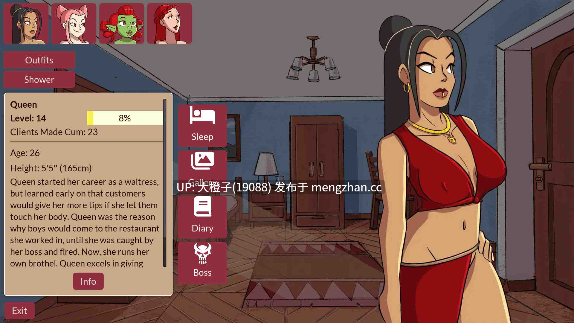 [SLG动态官中PC+安卓步兵后宫] 女王妓院 Queen's Brothel V1.13.0[469M][DPMaker]-第5张图片-萌站