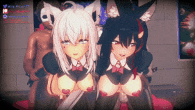 【1K/无修】新作-[akira_Brave777] 白上フブキと大神ミオ01(remake)-第6张图片-萌站