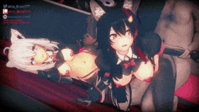 【1K/无修】新作-[akira_Brave777] 白上フブキと大神ミオ01(remake)-第3张图片-萌站
