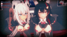 【1K/无修】新作-[akira_Brave777] 白上フブキと大神ミオ01(remake)-第11张图片-萌站