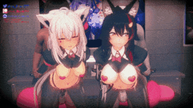 【1K/无修】新作-[akira_Brave777] 白上フブキと大神ミオ01(remake)-第16张图片-萌站