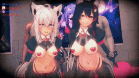 【1K/无修】新作-[akira_Brave777] 白上フブキと大神ミオ01(remake)-第20张图片-萌站