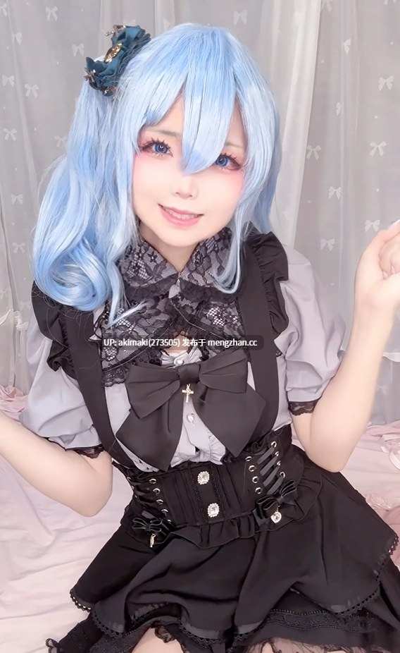极品cos骚鸡 chuchu Vtuber星街彗星Cosplay 【1V770M】#啊黑颜-第4张图片-萌站