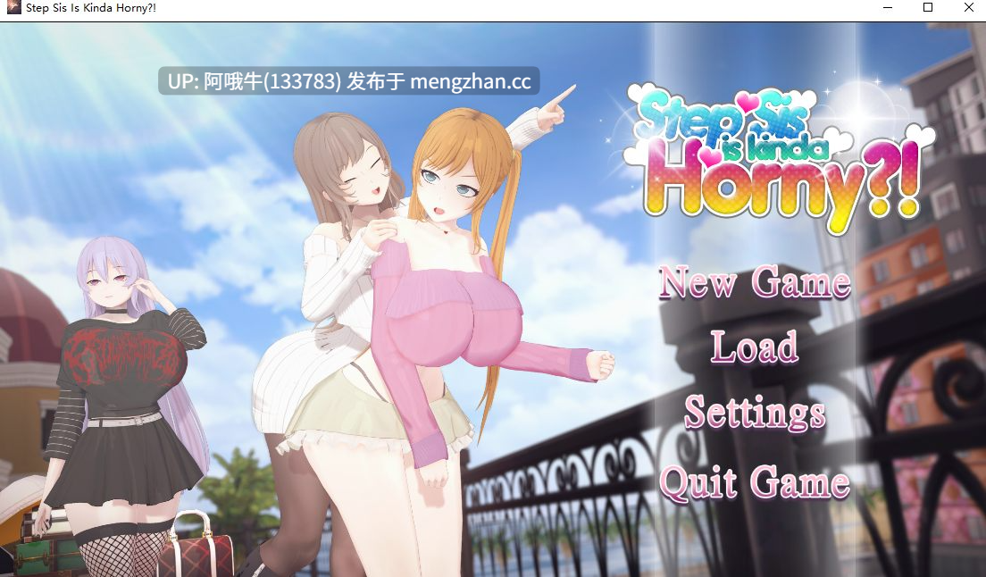 【日系/3DCG/SLG/PC机翻/安卓生肉】继姐有点性情？！ Step Sis Is Kinda Horny! [v0.3] [1.86G]【序号6013】-第2张图片-萌站