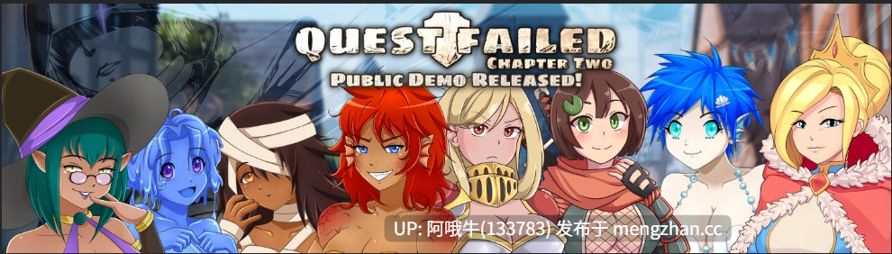 【日系/SLG/PC/机翻】任务失败：第二章 Quest Failed Chapter 2 [v0.15 Alpha] 【1.31G】【序号6014】-第2张图片-萌站