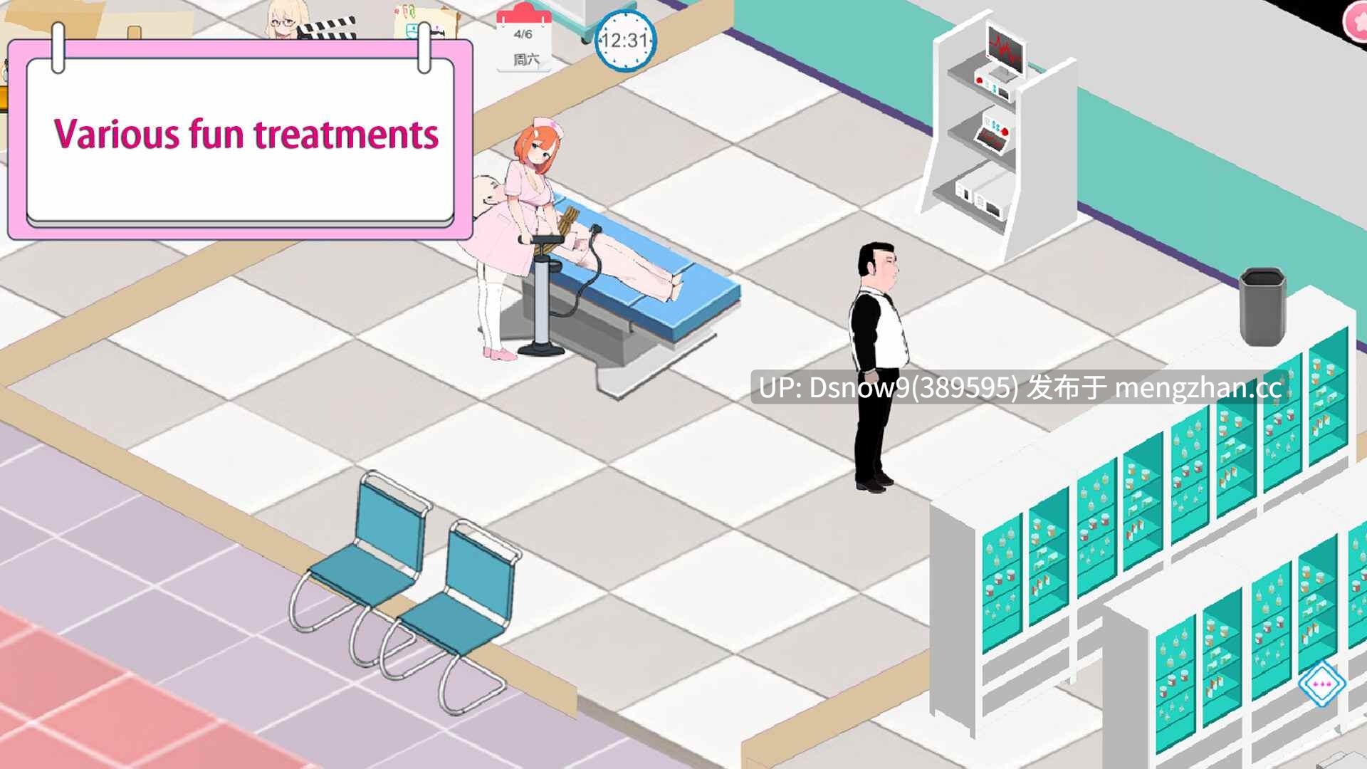[SLG/动态/官中] 黑山综合医院 BM General Hospital v3.6.0 [PC/2.3G]-第7张图片-萌站