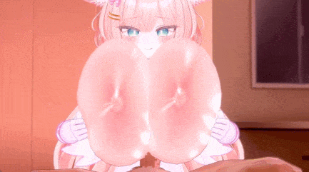 【3D動画】おっぱいがデッッッすぎる天使ナースちゃんのローションパイズリ
