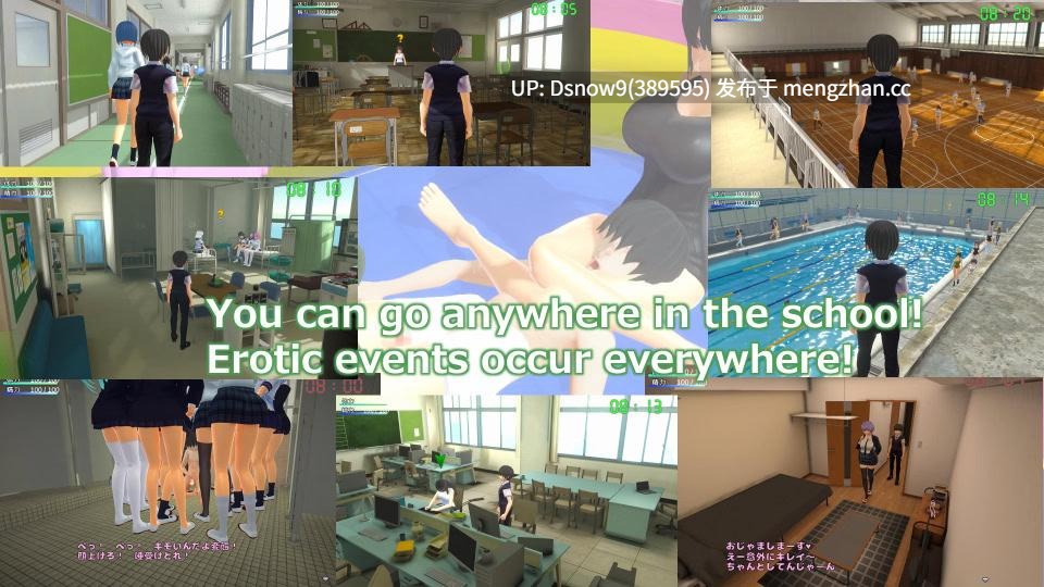 [3D/SLG/动态/生肉] Femdom university life Final [PC/2.26G]-第2张图片-萌站