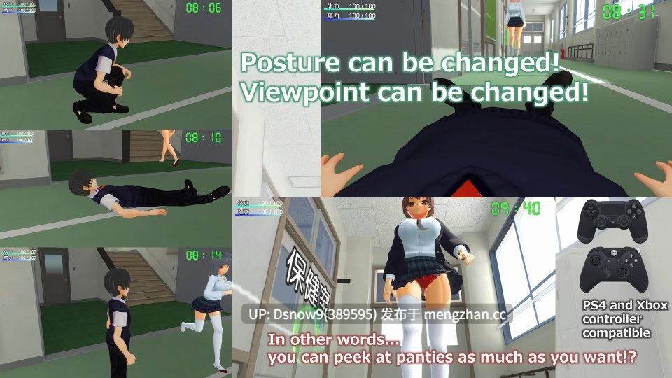 [3D/SLG/动态/生肉] Femdom university life Final [PC/2.26G]-第5张图片-萌站