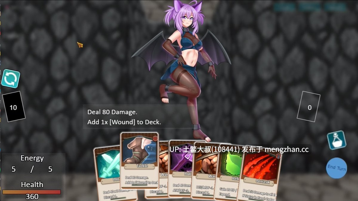 【2D日式RPG 奇幻 魅魔 卡牌 肉鸽 机翻】怪物少女降临 Monster Girl Descent [v0.7.3] 635MB-第2张图片-萌站