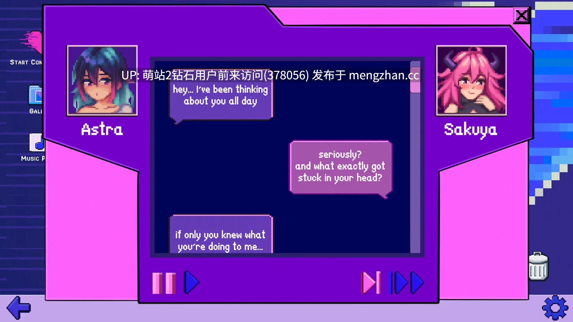 [赛博风格动态色气2D少女][新作SLG中文]故障之心 Glitch Hearts 官中步兵版 [2.56GB]