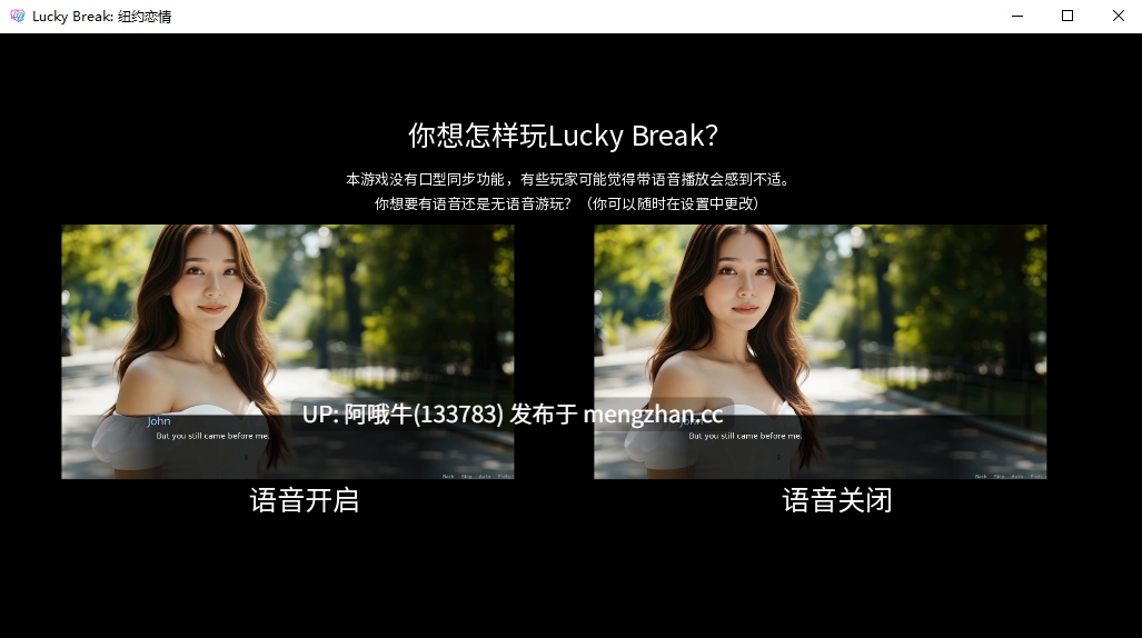 【SLG/动态/AICG/PC/机翻】幸运的突破：纽约约会 Lucky Break Dating in New York [v0.4.0] 【2.1G】【序号6064】-第3张图片-萌站