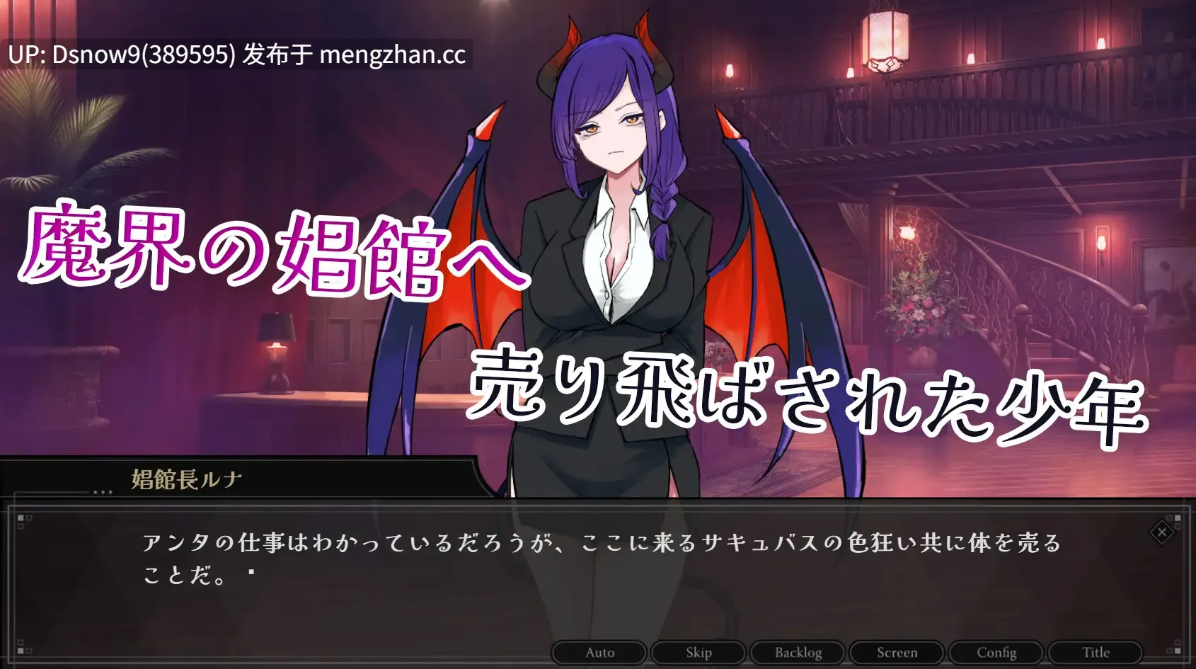 [SLG/AI汉化] サキュバス専用！逆レ○プ娼館へようこそ [PC/2.4G]