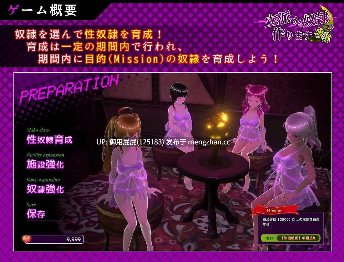 [3DSLG/动态/原版生肉] 培养优秀的奴隶 大概 立派な奴○作ります 多分 原版生肉 [360M]-第3张图片-萌站