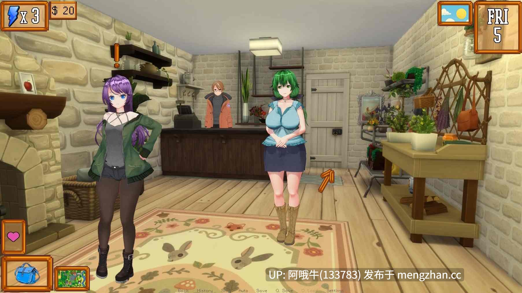 【3DCG/后宫/SLG/PC/机翻】Starlewd 牧场 Starlewd Ranch [Pre-Alpha v1.2] [683M]【序号6095】-第9张图片-萌站