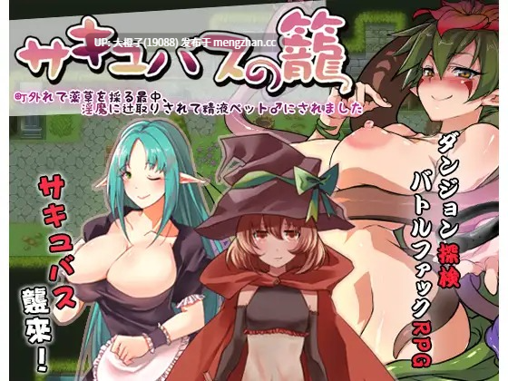 [RPG汉化PC][Ason]サキュバスの籠 -  町外れで薬草を採る最中、淫魔に辻取りされて精液ペット♂にされましたVer1.10+存档[894M]