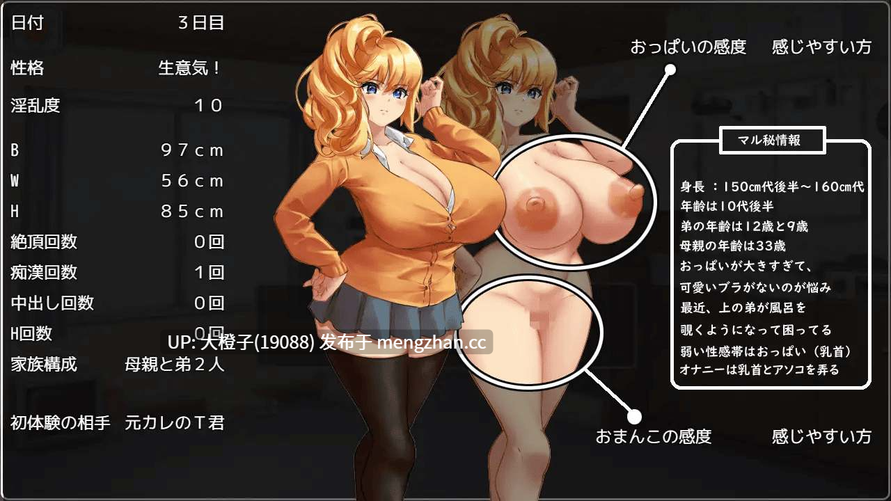 [SLG自费DsspseekV3翻译PC胁迫强奸][なぎや本舗] 爆乳ギャル痴漢電車[1.33G]