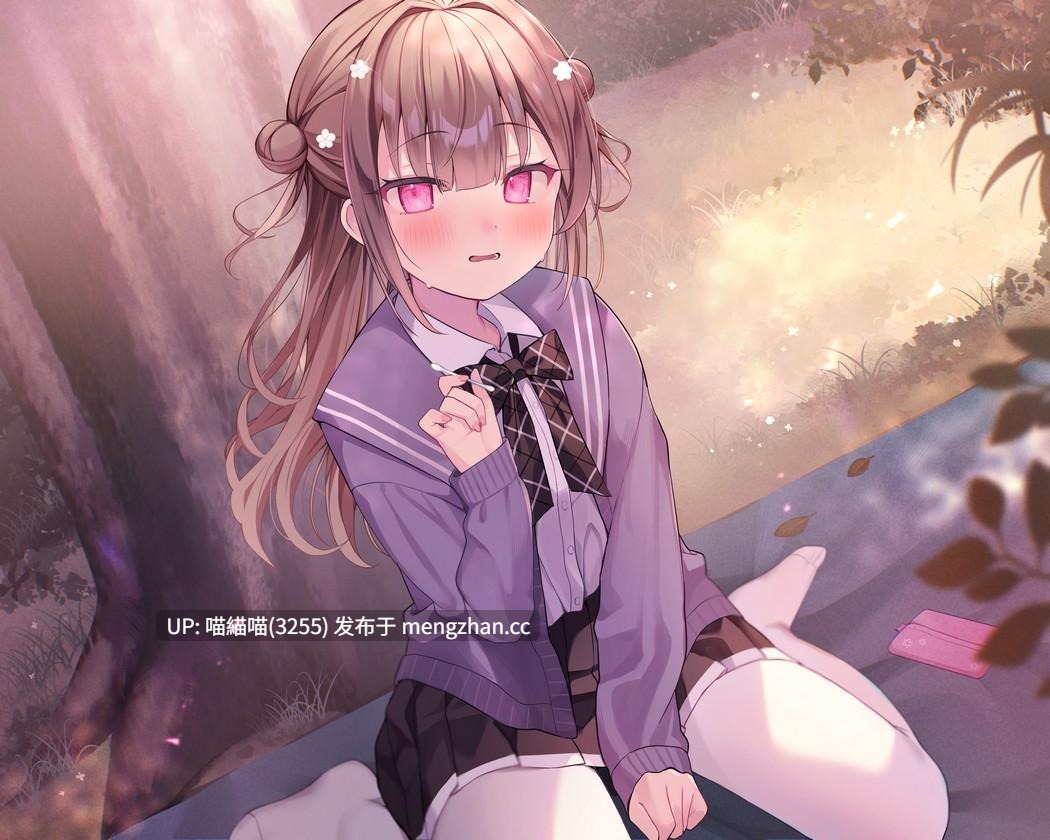 RJ01534349【CV.中澤ミナ】高嶺の花と森の中✨～蝶華女子高校1年2組 恥じらいながらも距離を詰めてくる後輩系女子高生 新妻華妃～
