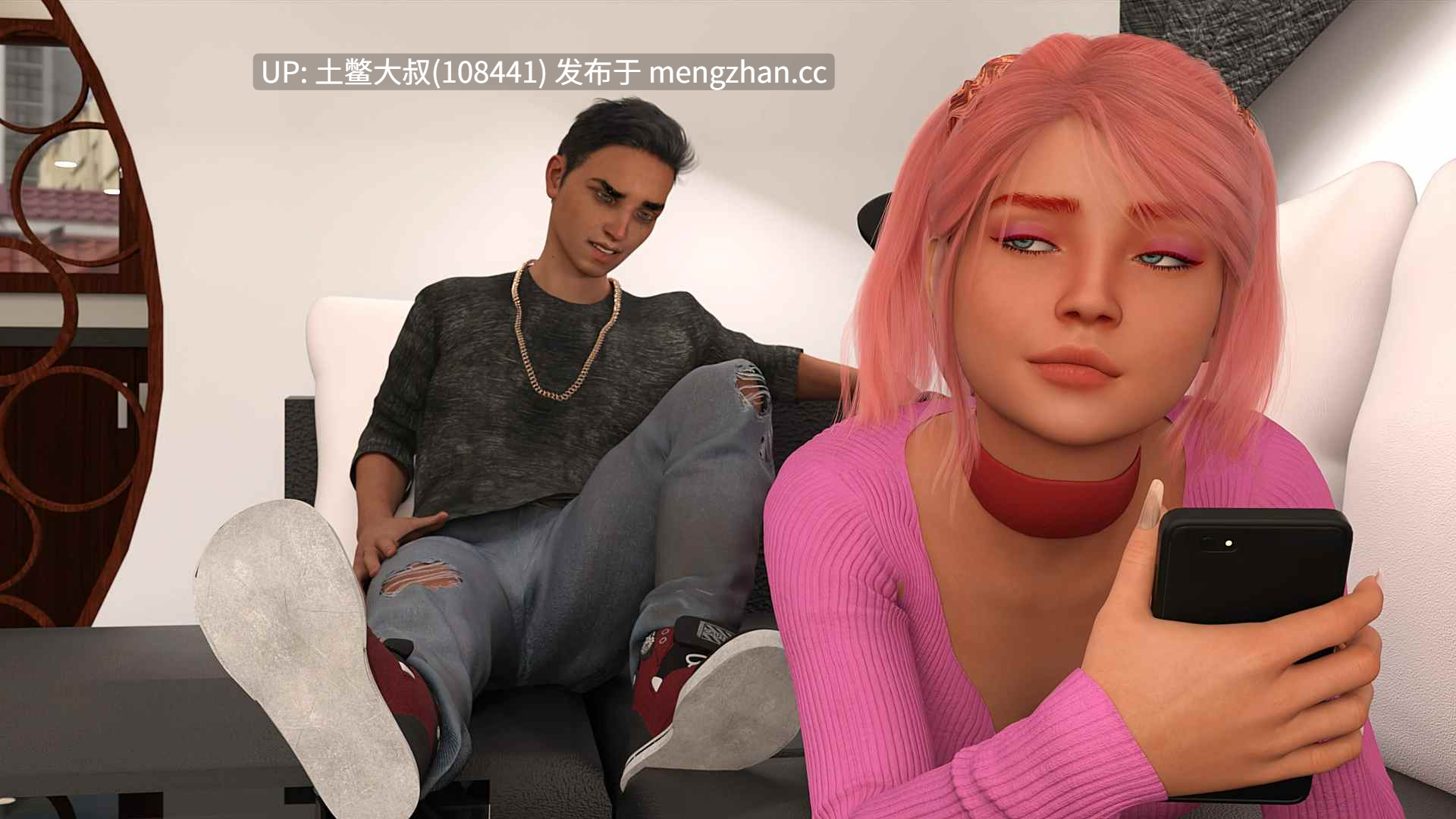 【3D欧美SLG 动态男主 脱衣 机翻】我亲爱的日记：脱衣扑克5 My Dear Diary: Strip Poker 5 [v0.6] 460MB-第6张图片-萌站