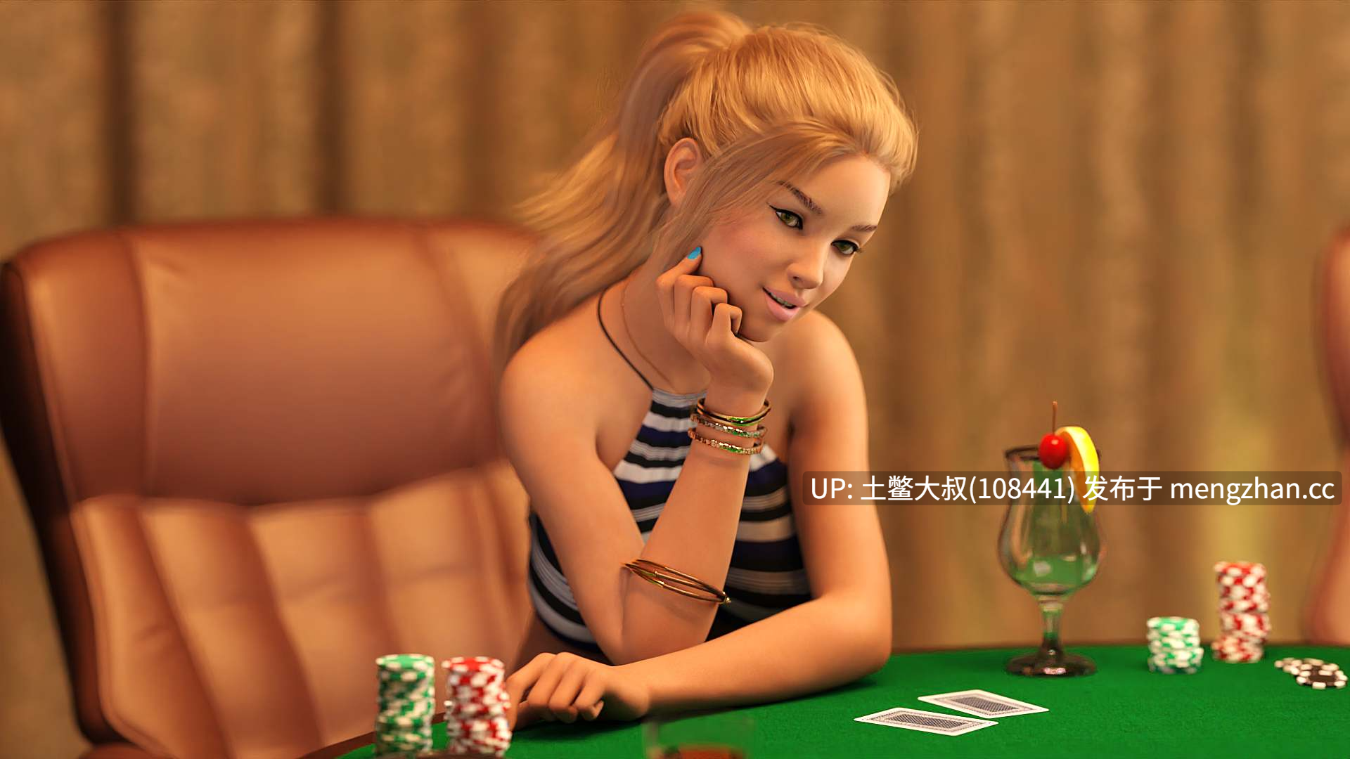 【3D欧美SLG 动态男主 脱衣 机翻】我亲爱的日记：脱衣扑克5 My Dear Diary: Strip Poker 5 [v0.6] 460MB-第9张图片-萌站