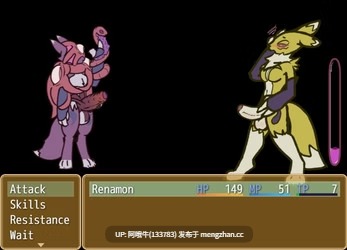 【奇幻/RPG/扶她/毛茸茸/PC/机翻/萌站内植】雷纳蒙 VS 生物 Renamon VS Creatures [v0.07.0.10] [610M]【序号6124】-第3张图片-萌站