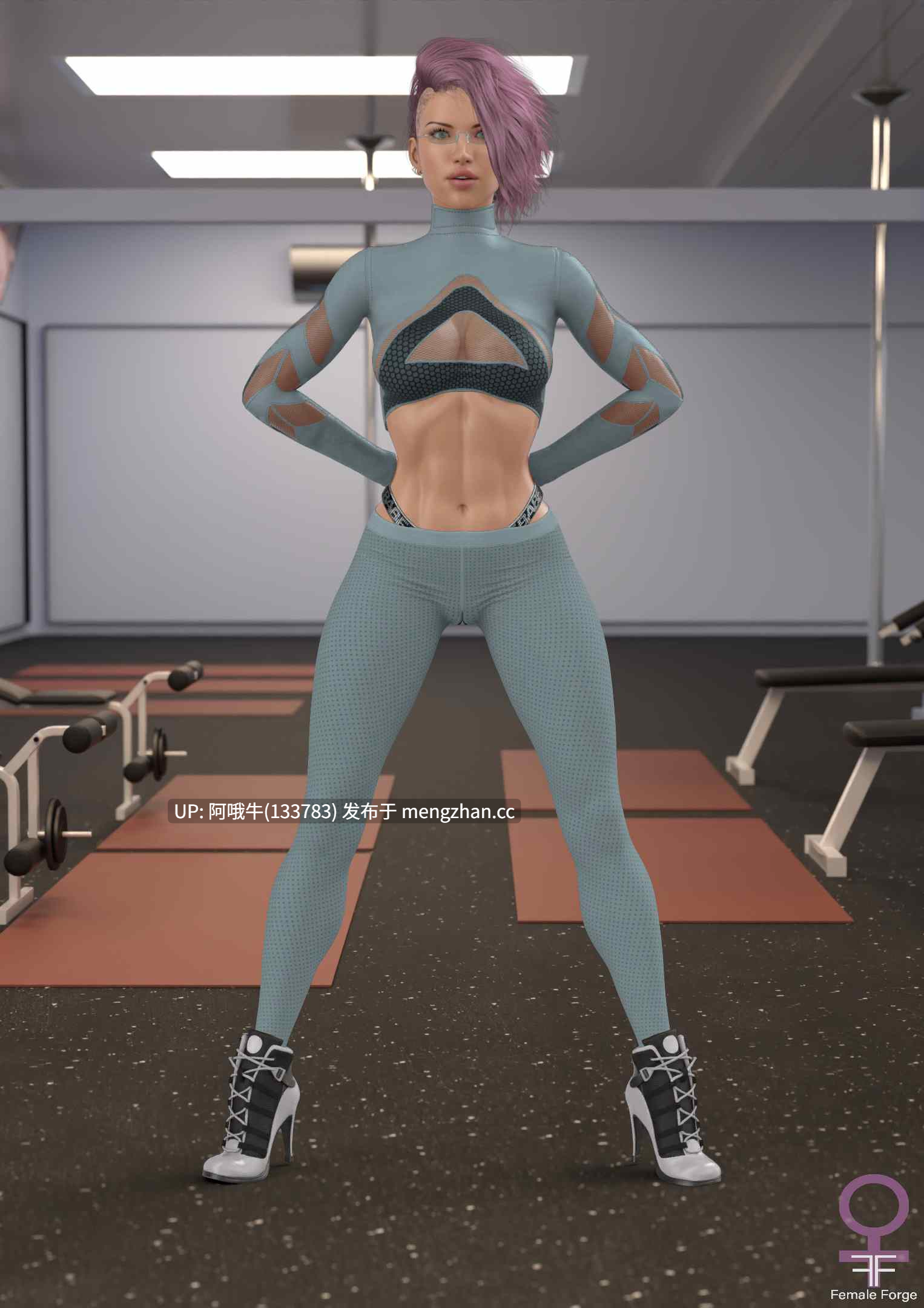 【3D/SLG/角色创建/PC/机翻】女性锻造 Female Forge [MK5] 【4.12G】【序号6145】-第5张图片-萌站