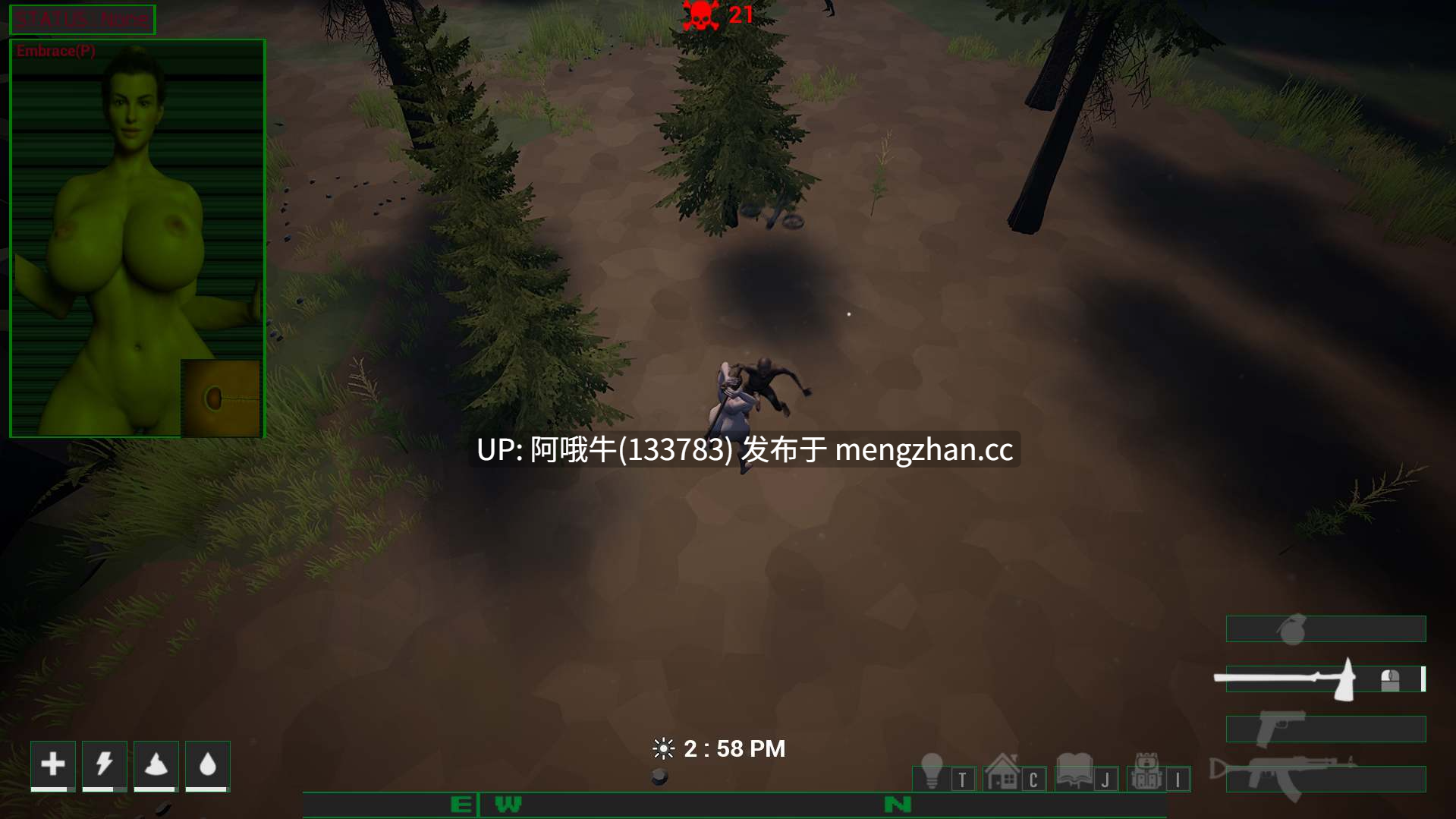 【3D/未日/生存/RPG/丧尸/沙盒/PC/汉化】精子末日 Engine Spermapocalypse [v1.3.1] [1.27G]【序号6172】-第11张图片-萌站