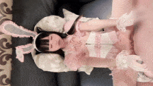 天生萝莉体福利姬【yurinslittlepeach】最新01月作品，可爱粉嫩兔女郎中出内射 T011806-第9张图片-萌站
