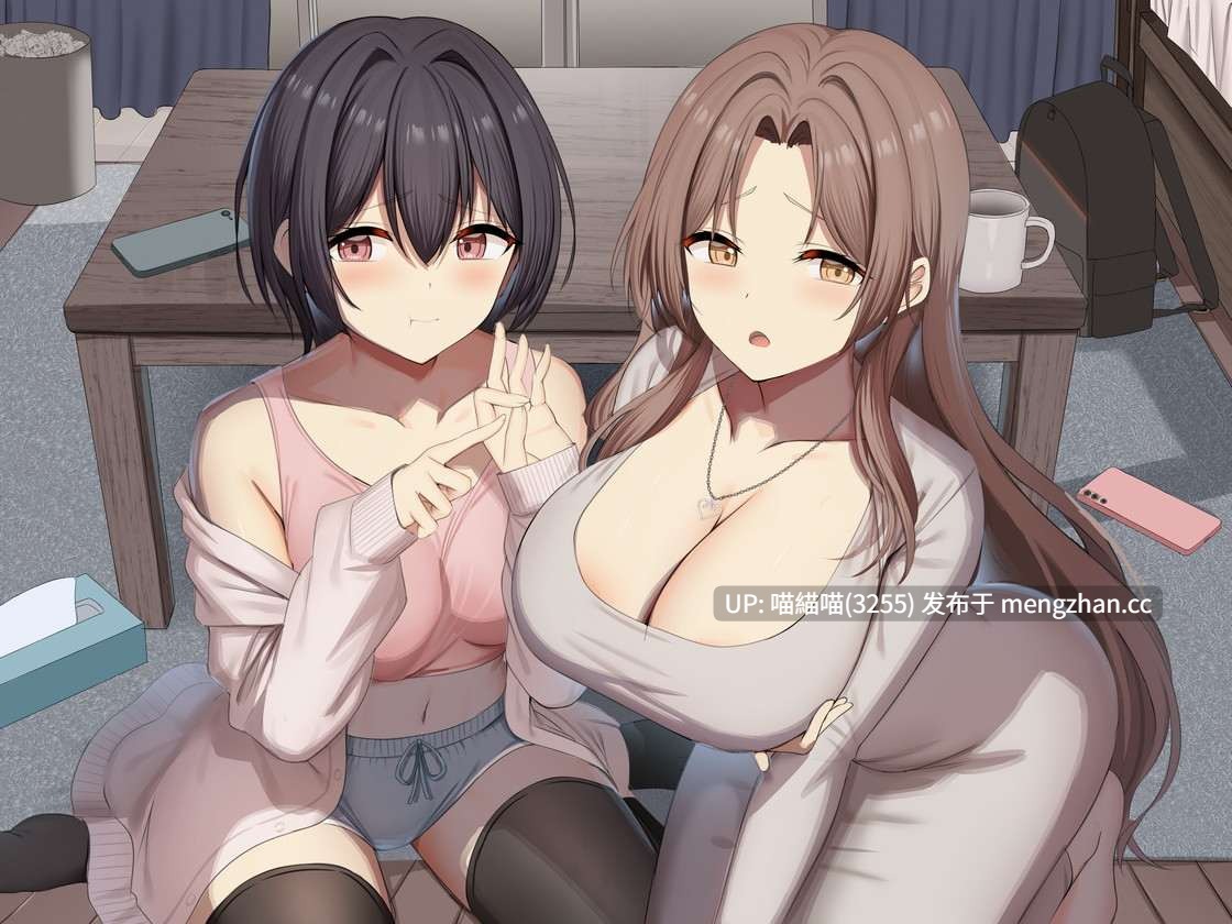 RJ01490803【恋鈴桃歌】【涼貴涼】【姉妹W総攻め】隣人姉妹の淫乱告白【淫乱姉妹がM男を捕食♡】
