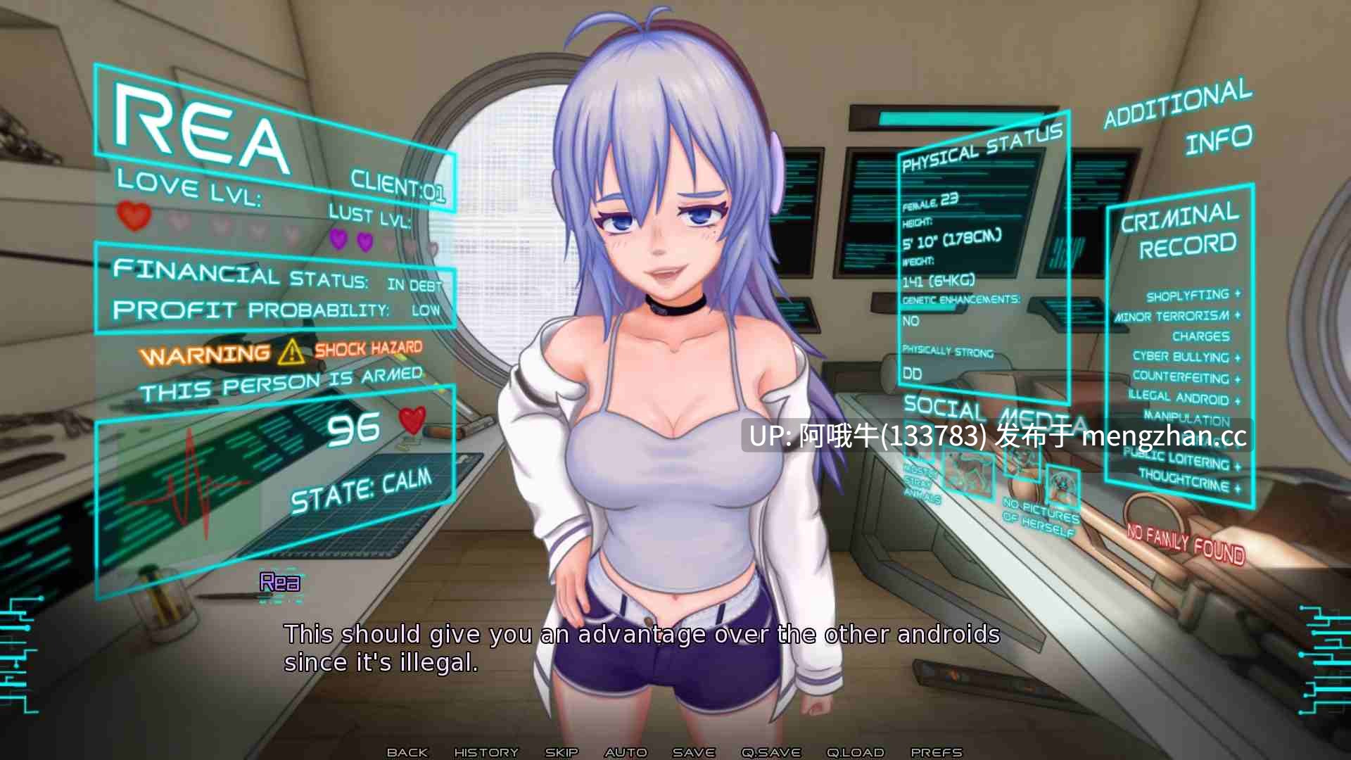 【SLG/同性/PC机翻/安卓生肉】安卓生命 Android LIFE [v0.5] 【4.12G】【序号6181】