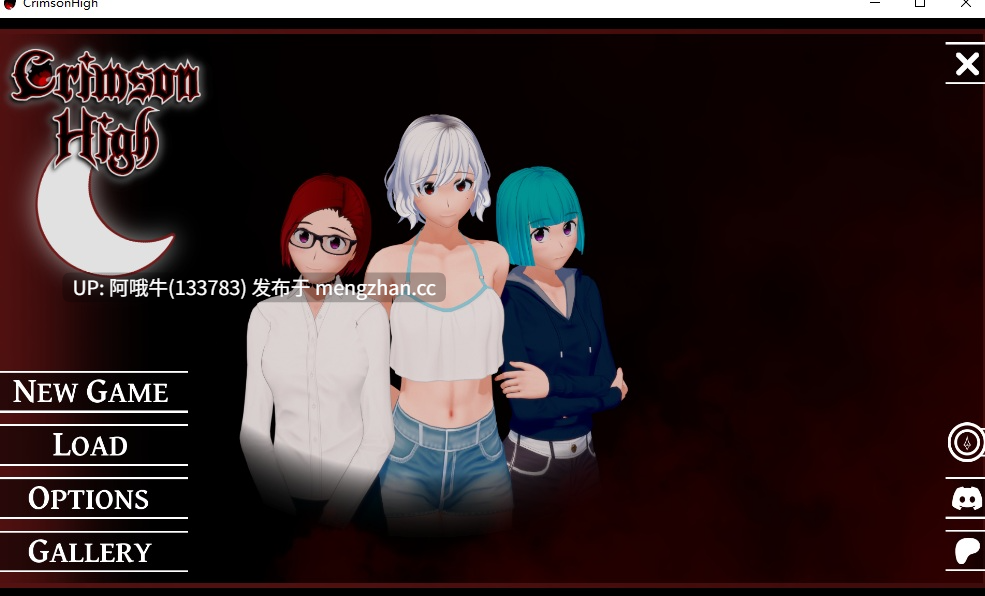【3D/SLG/PC/机翻/萌站内植】赤红高中 Crimson High [v0.44.1] 【4.08G】【序号6183】-第2张图片-萌站