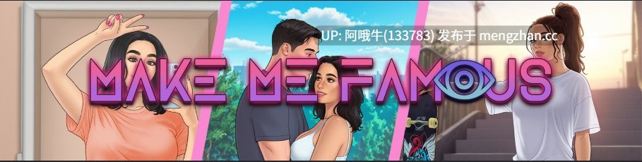 【2D/AICG/SLG/PC机翻/安卓生肉】让我成名 Make Me Famous [Ch.3 Mia's Past Part1] 【815M】