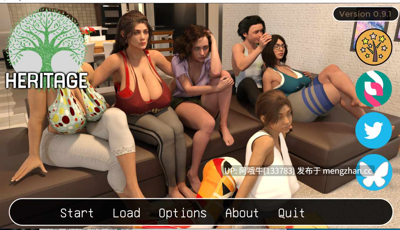 【欧美/熟女/SLG/PC/机翻】遗产  传承   Heritage  [v0.9.1] 【4.29G】【序号6201】
