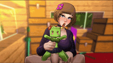 [SLG汉化PC动态步兵] 我的世界同人 Hornycraft v0.3+画廊解锁 [3.41G]-第5张图片-萌站