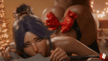 #BLEACH 死神 四枫院夜一 Yoruichi- Christmas Animation #无码 #背后位 #H69 Verse 3011912