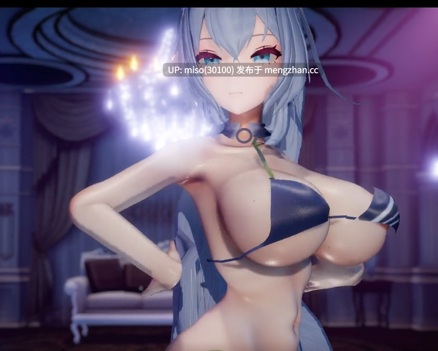 8.【MMD_AzurLane_碧蓝航线_60FPS_1080p_R18】 New Jersey_几把兔泳装 [Midsummer Leisurr] - _BAAM_ []-第3张图片-萌站