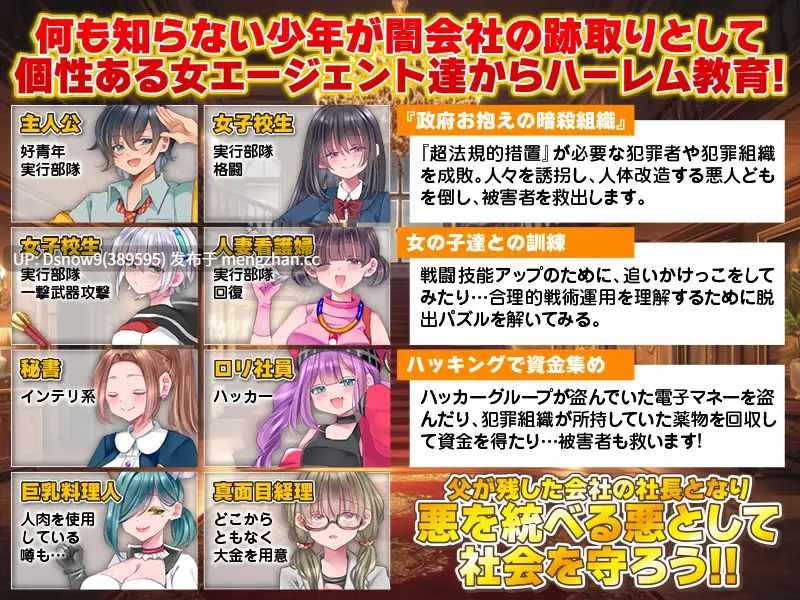 [RPG/AI汉化] 悪の王国 [PC/1.33G]-第4张图片-萌站
