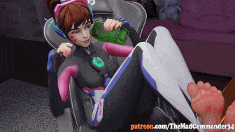 [3D动画/TheMadCommander] 大佬26.01月新作：Mad Comm Pro D.Va 性感御姐多体位爆肏中出 [380M]-第5张图片-萌站