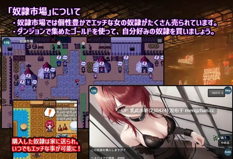14[日式RPG汉化] 奴隷少女ルナと不思議な迷宮 AI汉化版 [1.10G]-第8张图片-萌站