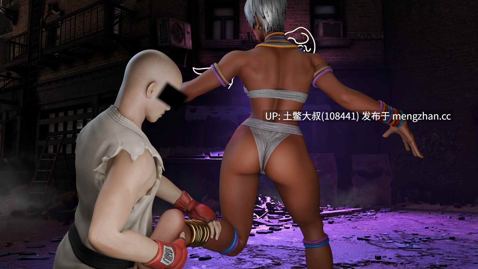街霸同人特色【3D同人类SLG 冒险 动态 后宫 机翻】街头搏击者：成人游乐场 Street Brawlers: Adult Playground [Battle 9.1] 940mb-第18张图片-萌站