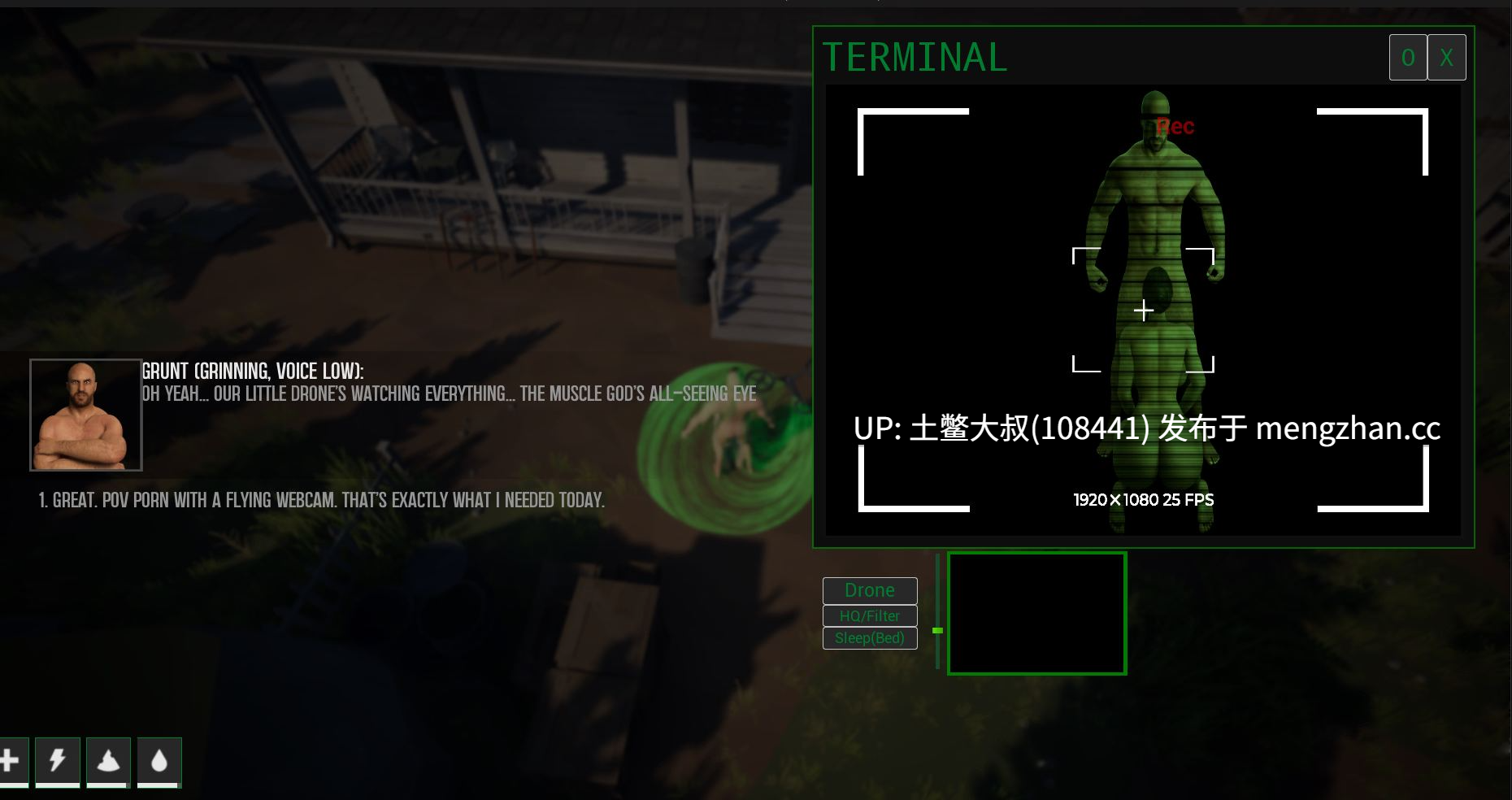 开放生存大作【3D欧美RPG 全动态 丧尸 冒险 官方中文】精子末日 Spermapocalypse [v1.3.2H] 1.33gb-第4张图片-萌站