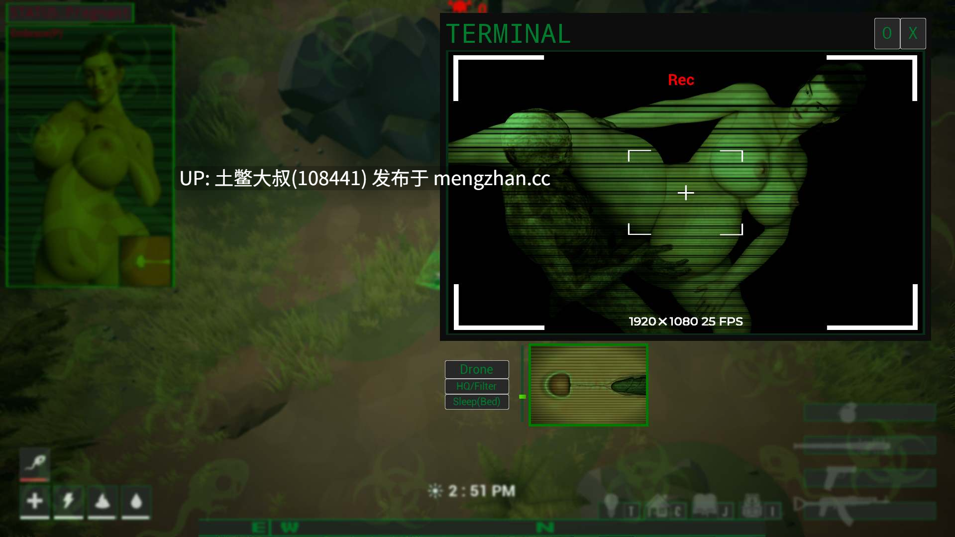 开放生存大作【3D欧美RPG 全动态 丧尸 冒险 官方中文】精子末日 Spermapocalypse [v1.3.2H] 1.33gb-第5张图片-萌站