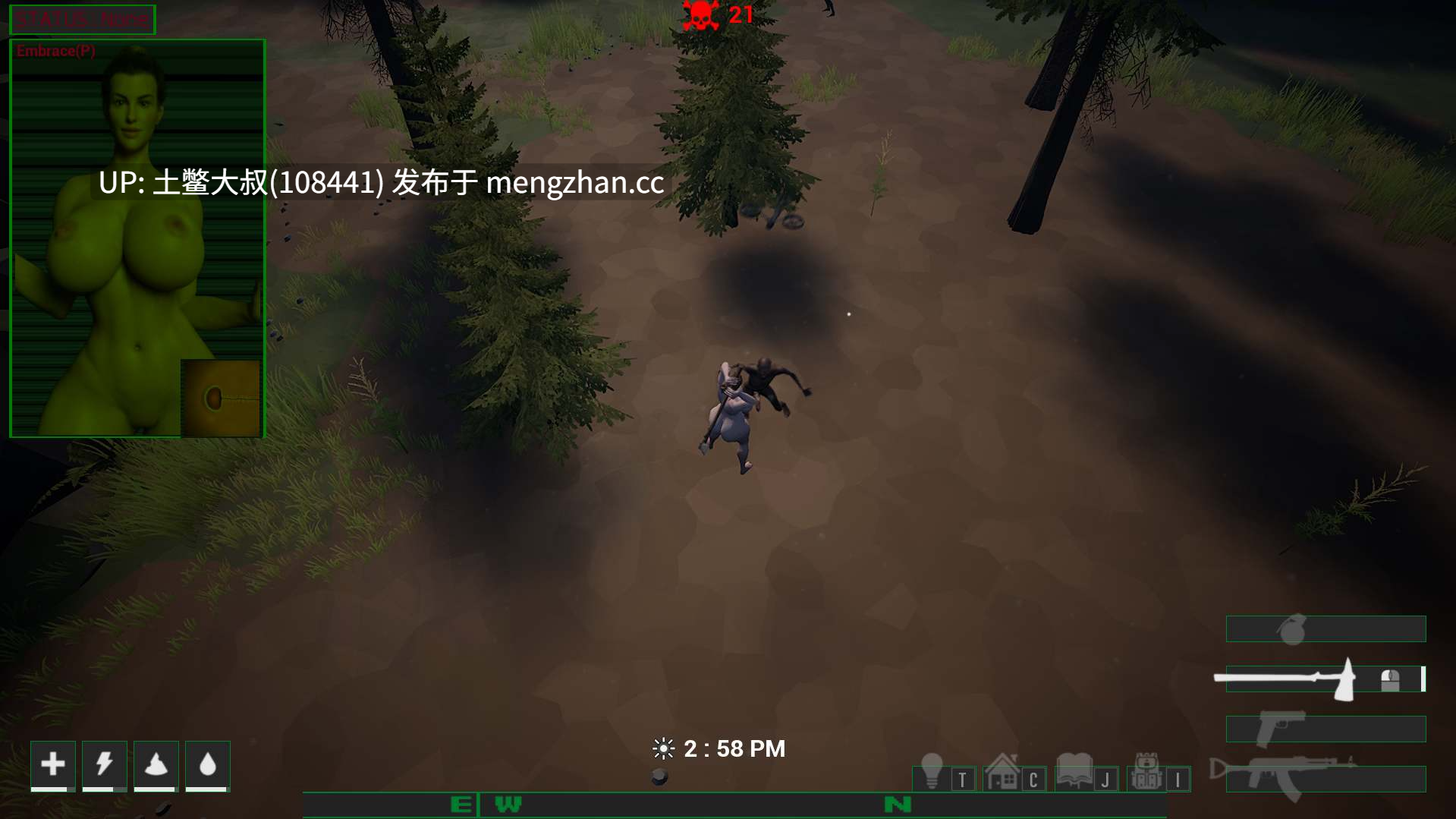 开放生存大作【3D欧美RPG 全动态 丧尸 冒险 官方中文】精子末日 Spermapocalypse [v1.3.2H] 1.33gb-第9张图片-萌站