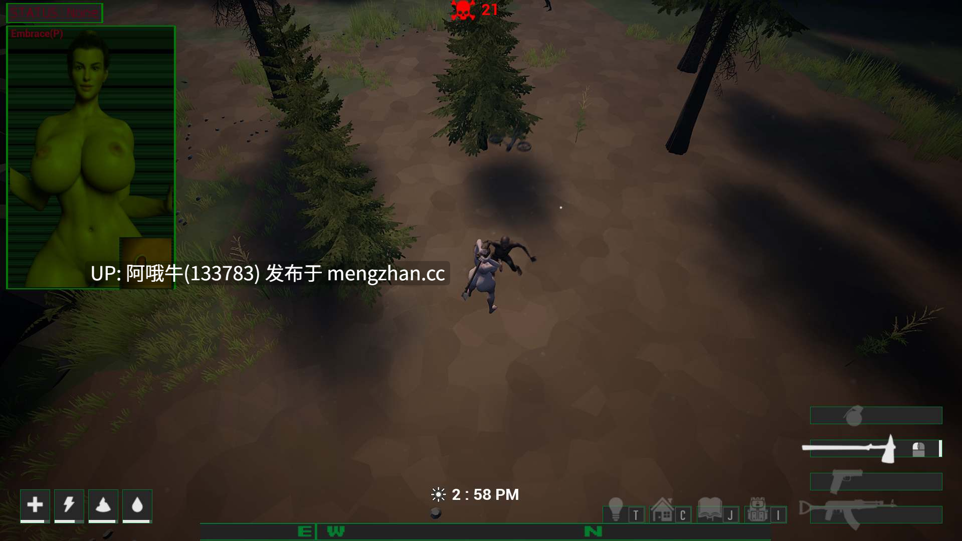 【3D/未日/生存/RPG/丧尸/沙盒/PC/汉化】 精子末日 Spermapocalypse [v1.3.2H] [1.34G]【序号6207】-第8张图片-萌站